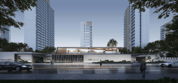 售楼处发布：低密藏品时代回归j9九游会登录万祥紫庐楼盘(图5)